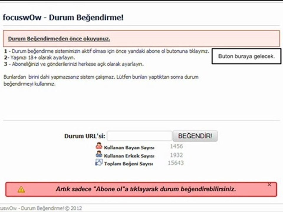 durumbegeniuygulaması