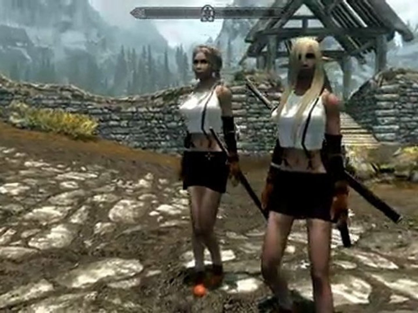 ⁣SKYRIM Tifa Cloth MOD