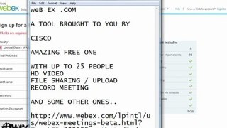 WebEx Free - HD Video -