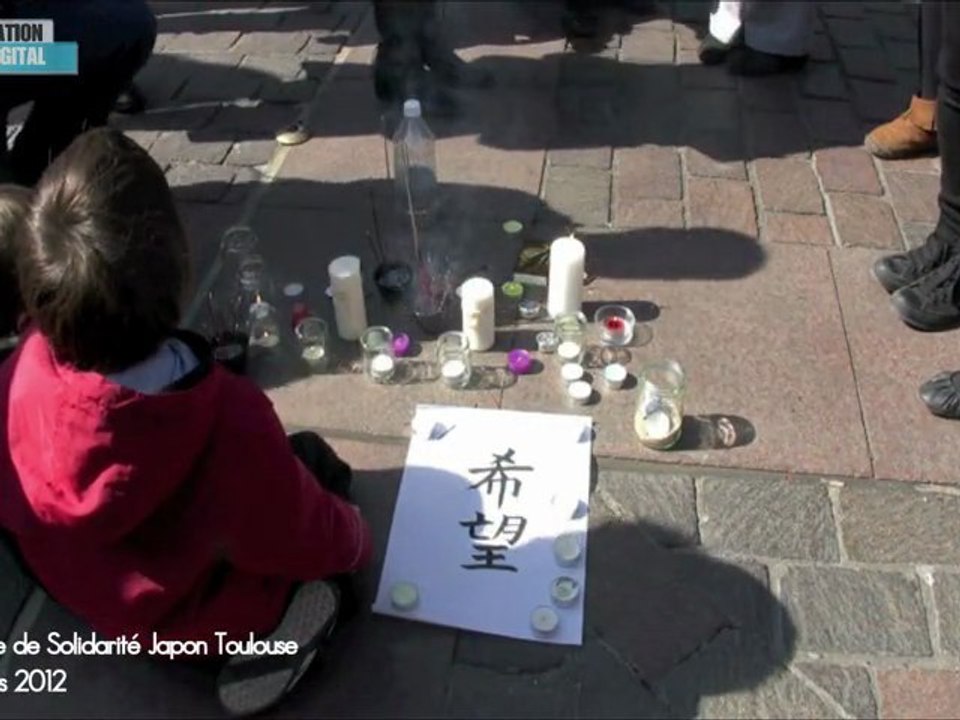 Journée de Solidarité Japon Toulouse 11.03.2012