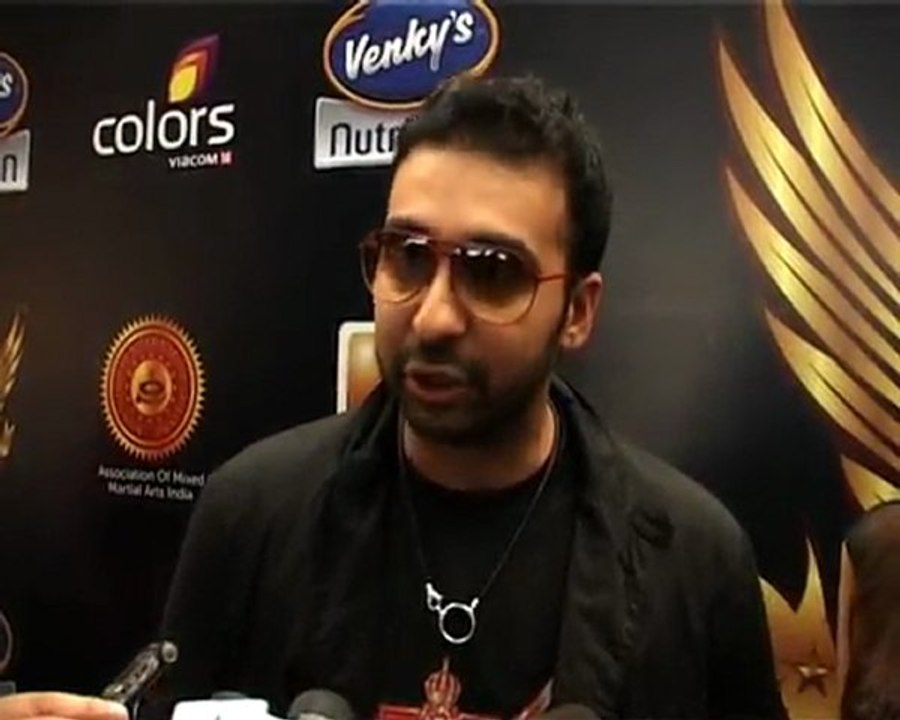 Raj Kundra Promotes 'Super Fight League'
