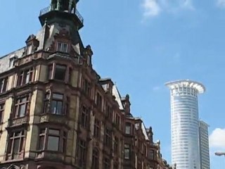 Francfort, Allemagne : centre ville