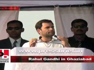 Rahul Gandhi in Ghaziabad: All Congress-ruled states are developing