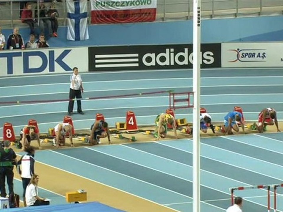 60мб 2 Полуфинал Мужчины - Чемпионат Мира в помещении Стамбул 2012