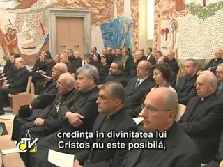 Credinţa este experienţă şi viaţă trăite, nu teorie