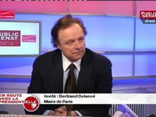 EN ROUTE VERS LA PRESIDENTIELLE,Invité : Bertrand Delanoë
