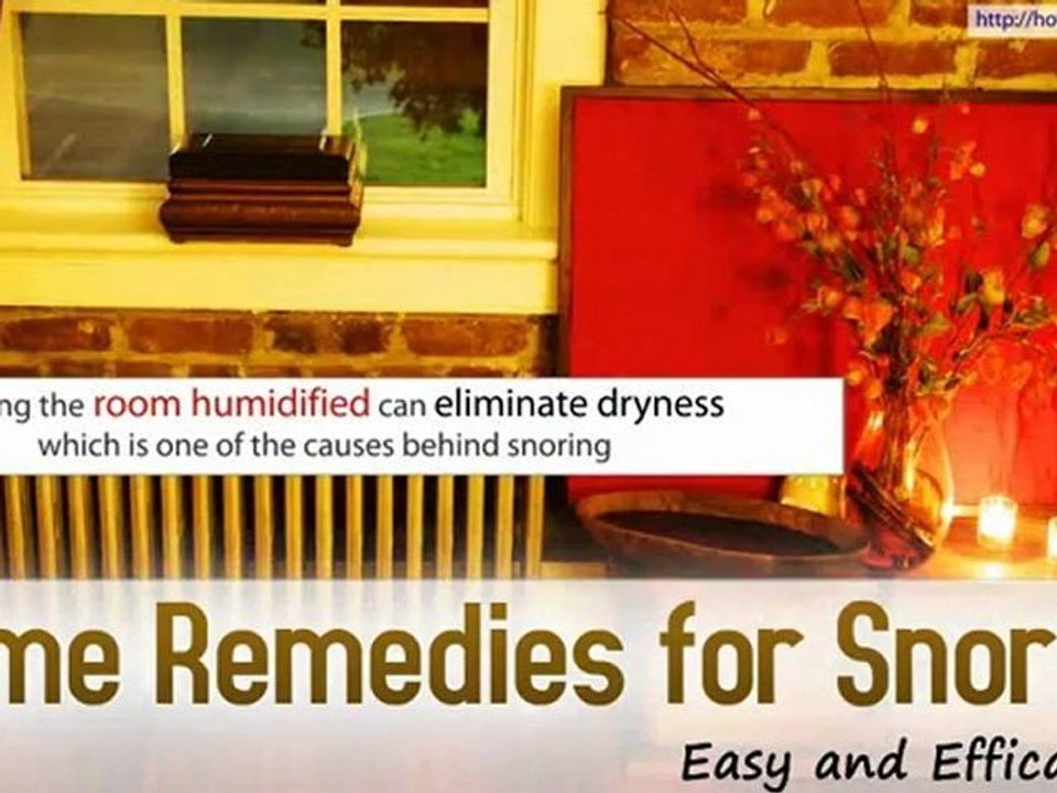 Home Remedies for Snoring : Easy and Efficacious