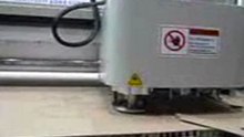 aokecut@163.com honeycomb board corrugated V-CUT cutter plotter Machine