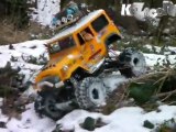 1/10 tamiya CR 01 bj40 dans la nature part 2 2