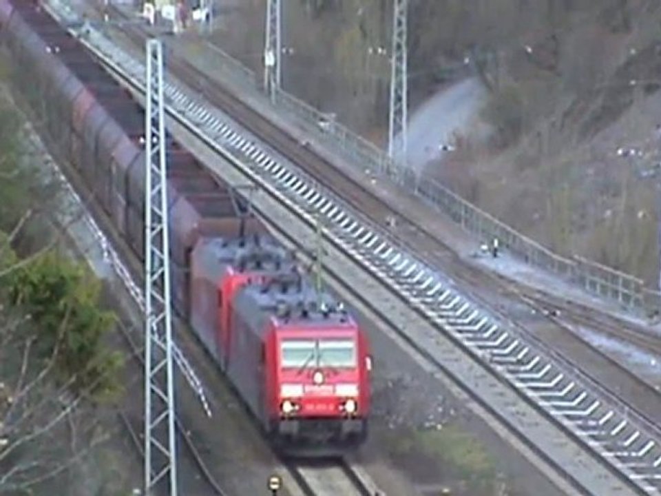 Kaiser-Wilhelm-Tunnel Ediger-Eller 2x BR151, 2x BR185, 2x BR425