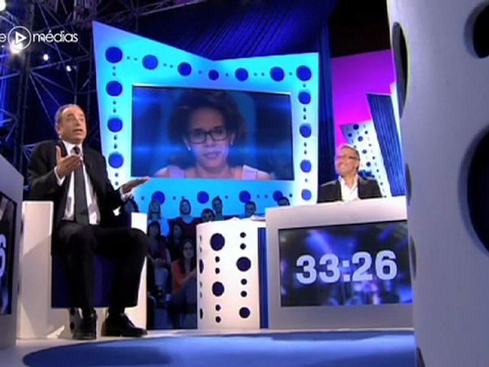 Clash entre Audrey Pulvar et Jean-François Copé dans "On n'est pas couché"