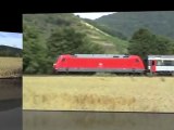 Re482 Cargo, 4x BR101, 2x BR146, 2x BR460 bei Namedy am Rhein