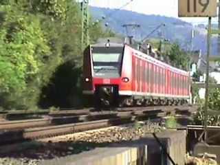 Download Video: BR115, R4C BR185, Railion BR145, DBAG BR185, BR143, BR425 Bad Hönningen am Rhein