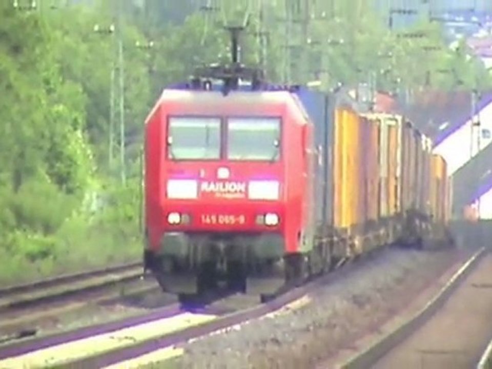 MRCE R4C MGW BR185, R4C BR185, 2x BR189, BR145, 2x BR425, BR143 Reinbreitbach Unkel