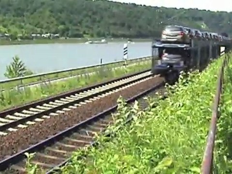 DGT BR203, 2x BR152, BR185, 2x BR143, BR643 Kamp - Bornhofen am Rhein