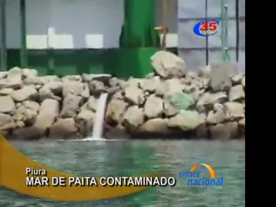 Piura Autoridades buscan resolver contaminacion del mar de Paita
