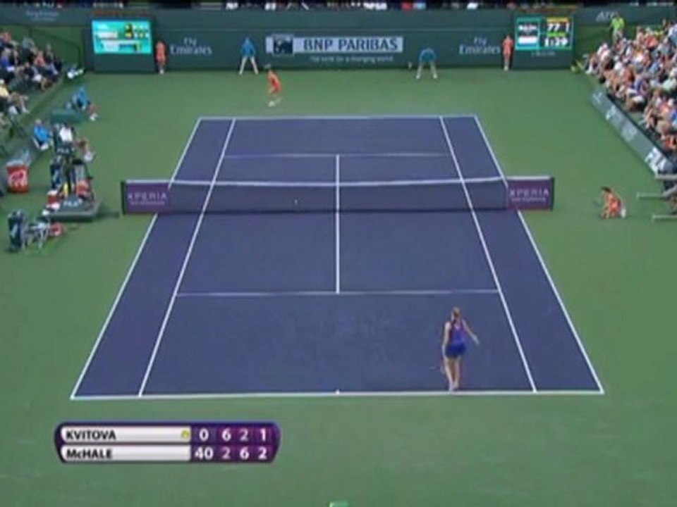 Indian Wells - US-Teenager wirft Kvitova raus