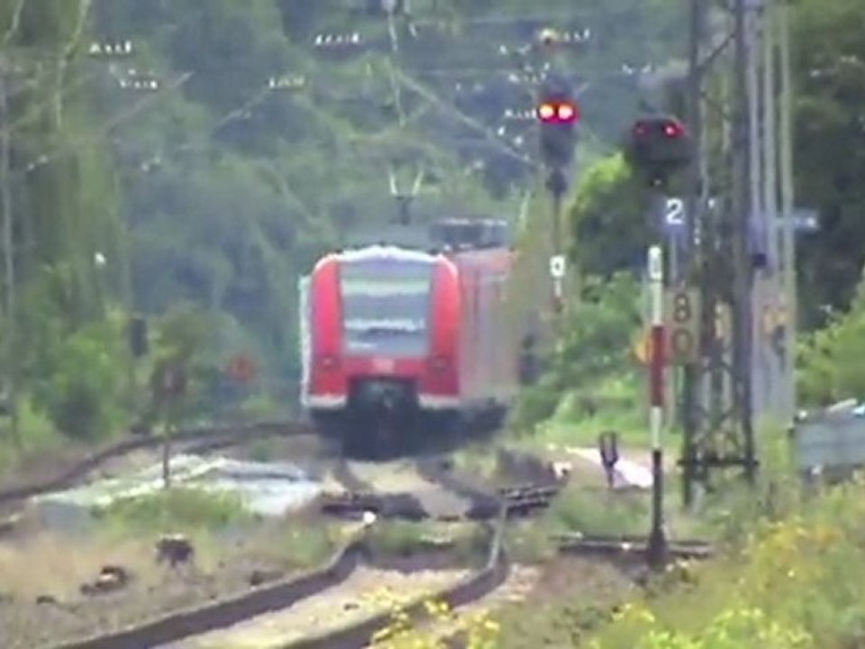 Bahnhof Winningen a.d. Mosel BR711.2, SKL, 2x BR151, BR185, BR143, 2x BR425, BR426