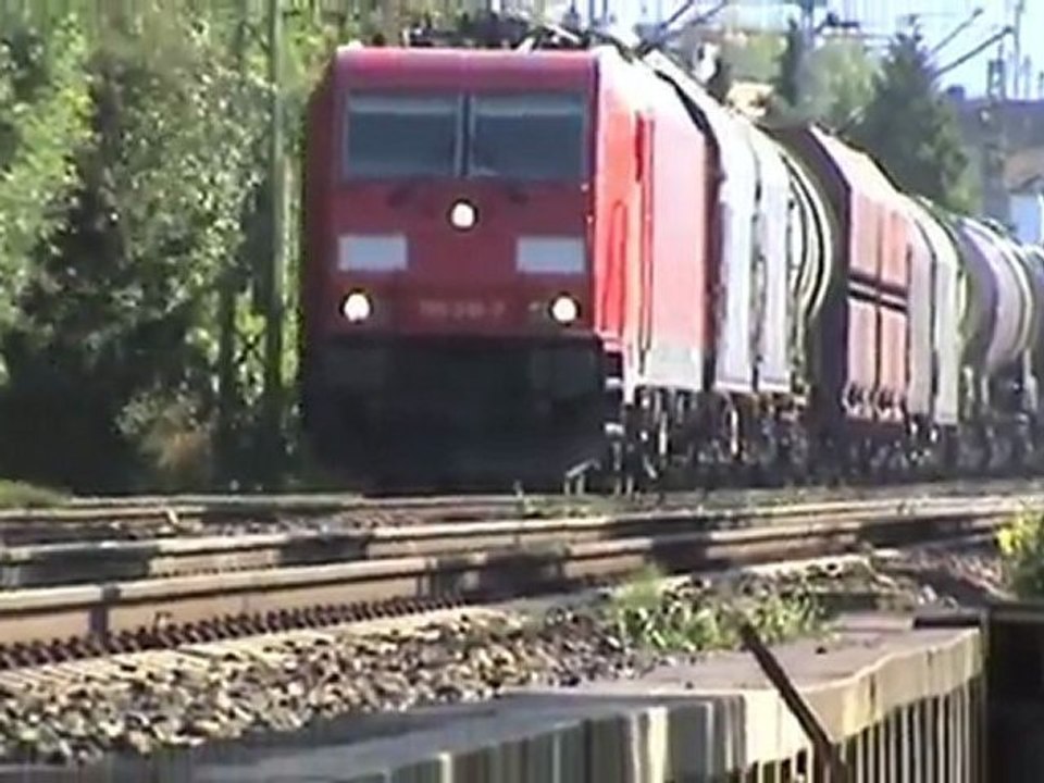 Bad Hönningen am Rhein BR152, ERS BR189, 3x BR185, BBL Mak