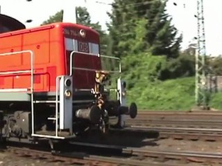 Viel Eisenbahnverkehr auf dem Rangierbahnhof Köln Eifeltor Teil 01