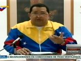 Presidente Chávez informa sobre recuperación favorable