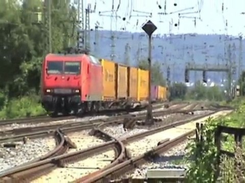 Bf Neuwied, BR294, 2x ERS Class 66, BR145, 2x BR151, BR185, BR425