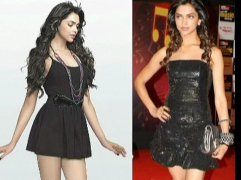 Which Bollywood babe carries off the Little Black Dress with a panache?