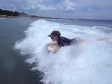 Bodyboard Capucine à Bali 2012