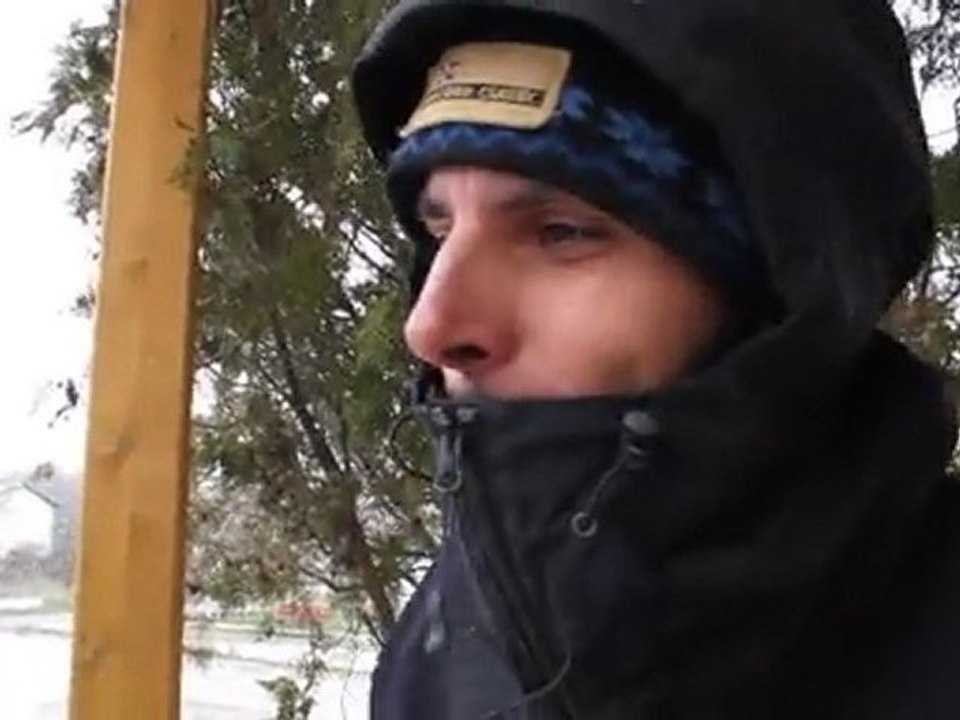 Grèce - En route vers Komotini sous la neige... (www.letandemclasante.net)