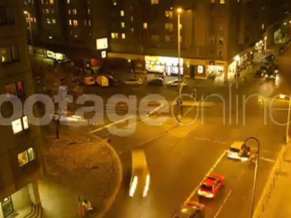 Traffic lights in Berlin footage_010575