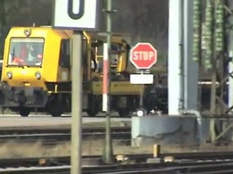 Rbf Köln-Gremberg, BR151, BR189, Class 66, 2x SKL, BR294, BR185, Schienenbagger