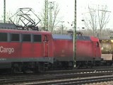 Rbf Köln-Gremberg, BR145, SBB Cargo Re482, BR294, 2x BR140, Cobra E186, MRCE BR189