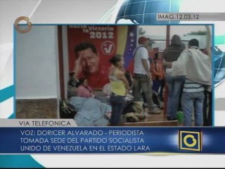 Invasores toman la sede del PSUV en Lara