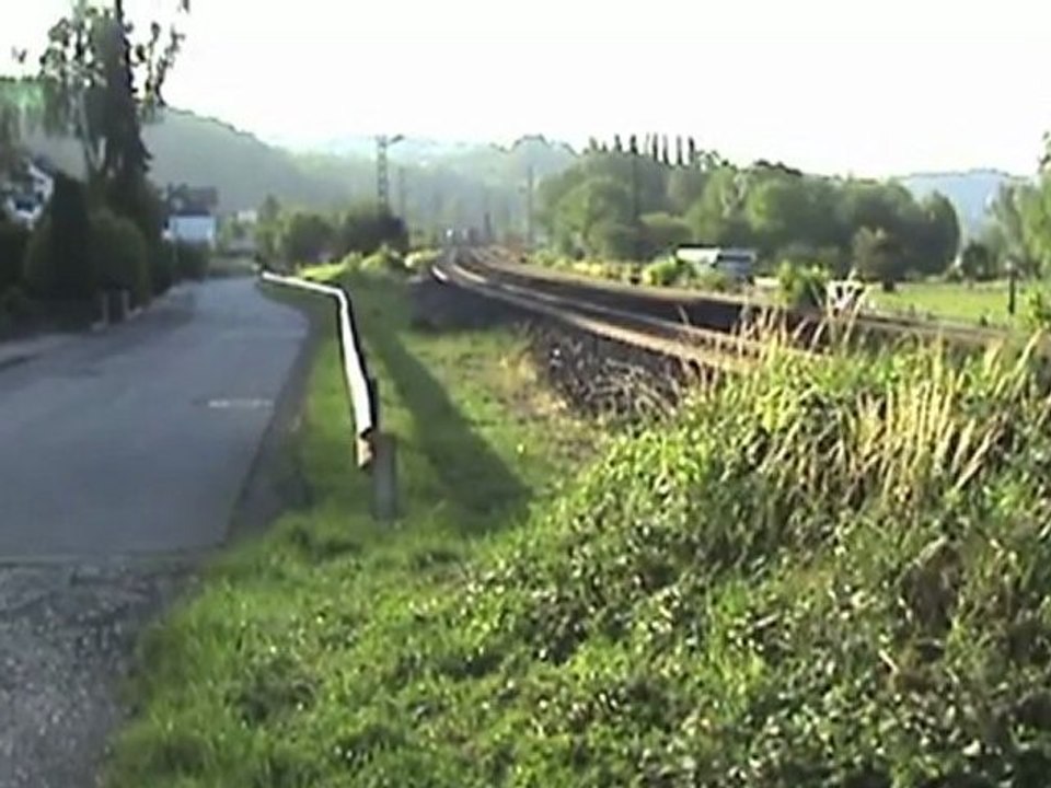 Erpel - Linz am Rhein, BR151, 2x SBB Cargo Re482, ICE III, 2x BR185, BR143, BR425