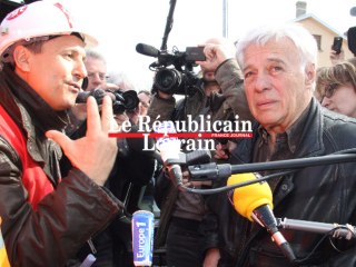 Guy Bedos à Florange pour lutter contre "le racisme social"