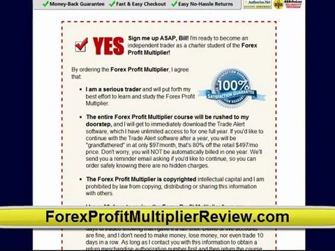 Forex Profit Multiplier Review and Bonus