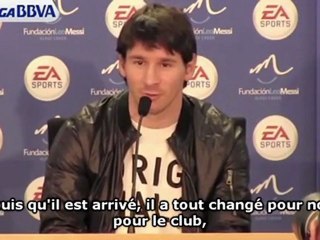 Messi : "Guardiola est plus important que moi"
