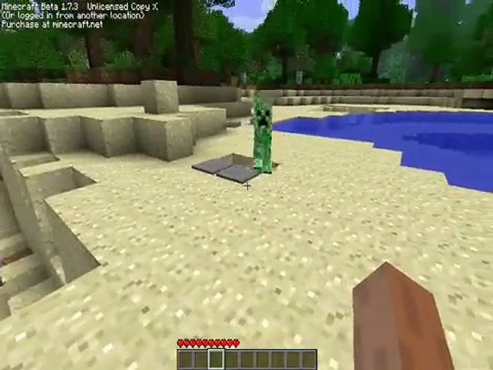 Minecraft Pauvre Creeper