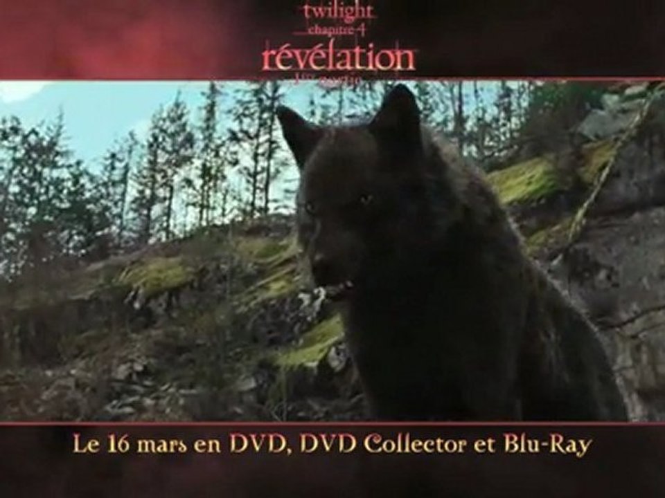 TWILIGHT Chapitre 4 - 1ère partie BANDE ANNONCE DVD.mov