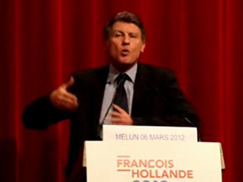 Meeting Vincent Peillon Melun 6 mars 2012
