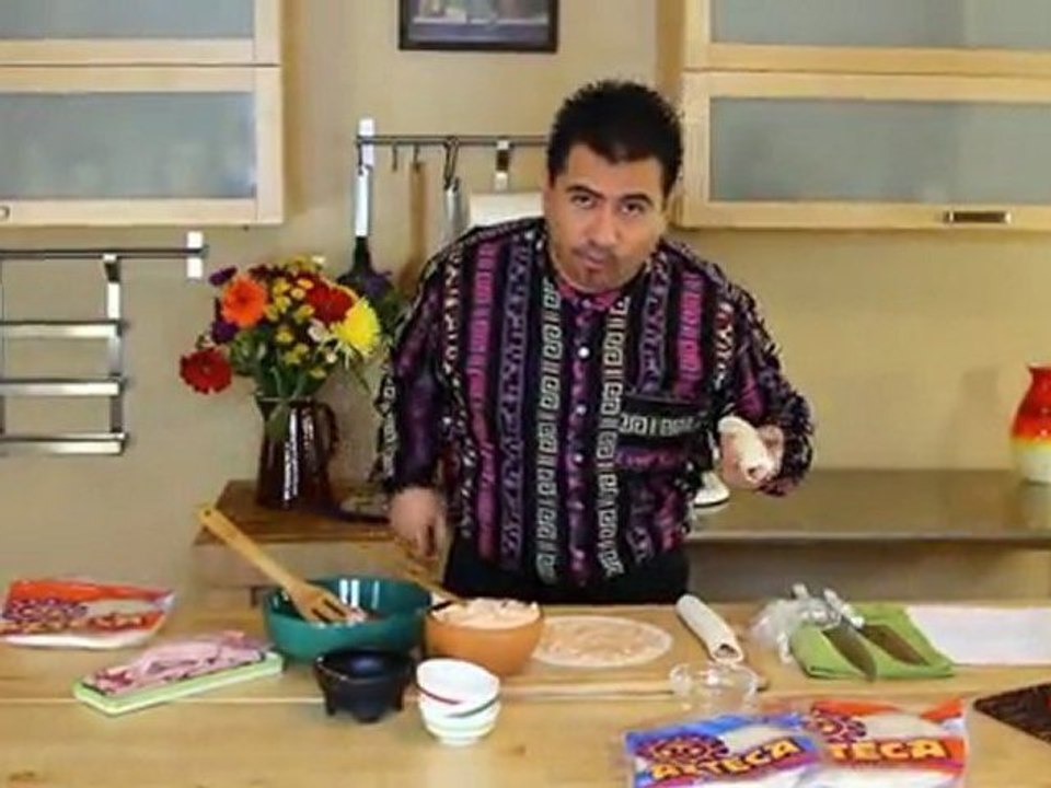 Azteca Food's Chef Gustavo Presents Ham Appetillas