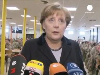 Merkel Afganistan'dan çekilme tarihi konusunda şüpheli