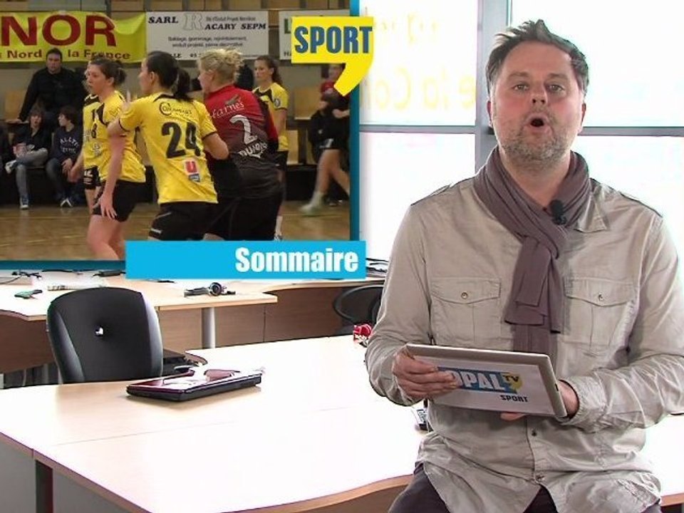Opal'TV : Le JT Sports - Edition du lundi 12 mars 2012