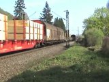 Lokzug, BR155, BR145, 3x BR151, 4x BR185, 2x BR143, 2x 425 zwischen Hammerstein und Leutesdorf