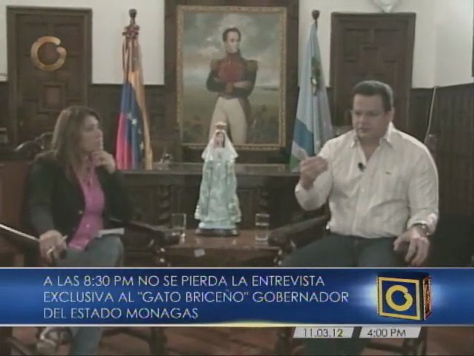 Entrevista exclusiva con el gobernador de Monagas
