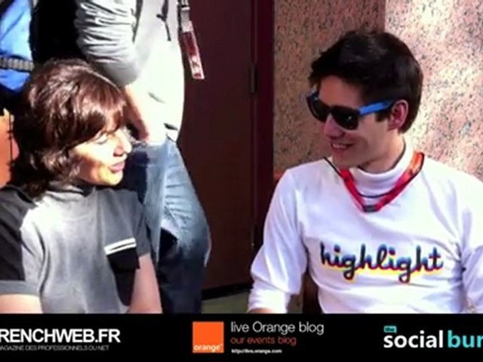 SXSW 2012: christian sutherland-wong (Highlight) et MC Siegler (Crunchfund)