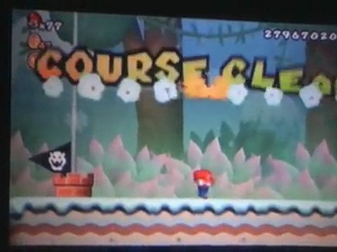 Super Mario Bros Wii Level 9-7 Speed Run