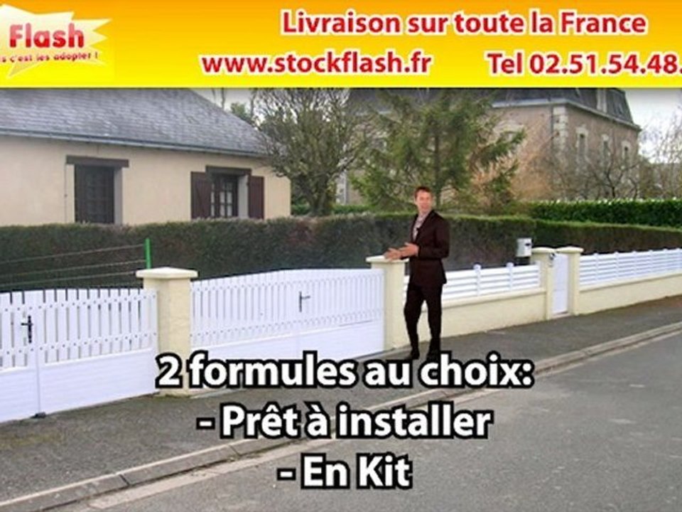 Fabricant portail pvc