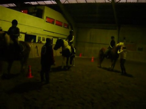 Leçon d'équitation