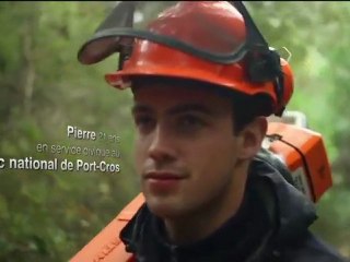 Pierre - 21 ans - Service Civique au parc national de Port-Cros (entretien du domaine)